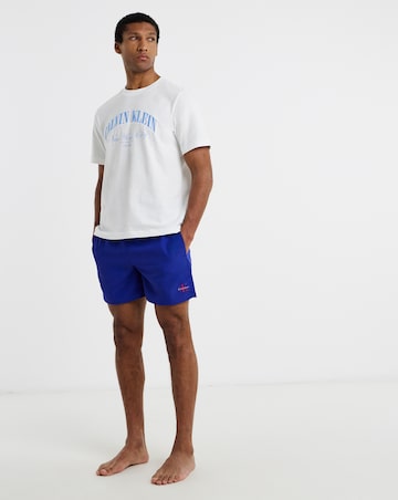 Calvin Klein Drawstring Waistband Swimming Short - Blue