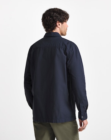 Barbour Rickfell Ripstop Overshirt - Navy