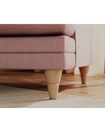 Lily Stripe Snuggle Chair