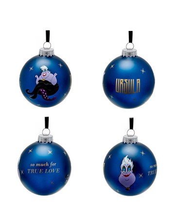 Disney Set of 7 Baubles - Villains