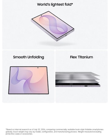 Samsung Galaxy Z Fold8 256GB 5G - Cream