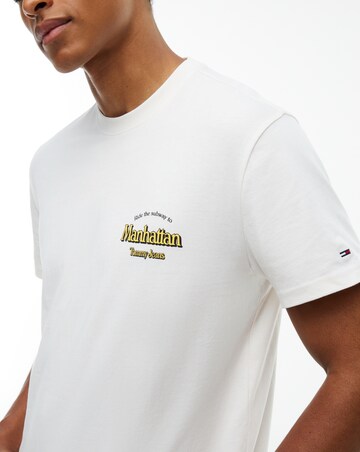 Tommy Jeans NYC Back Graphic T-Shirt - Off White