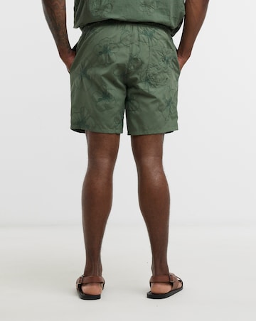 Embroidered Co Ord Swim Shorts