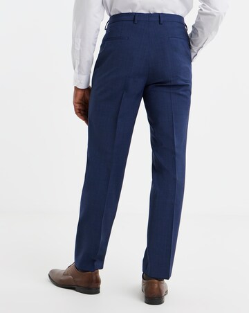BOSS Navy Wool Mix Suit Trouser