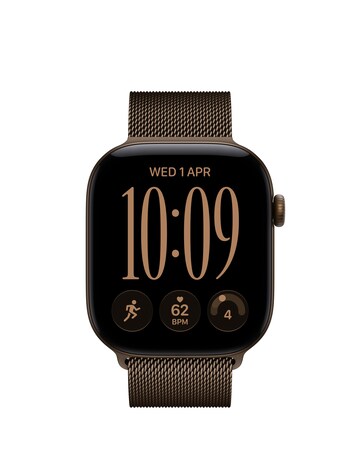 Apple Watch Series 12 GPS 46mm - Bronze Aluminium/Bronze Milanese Loop - M/L