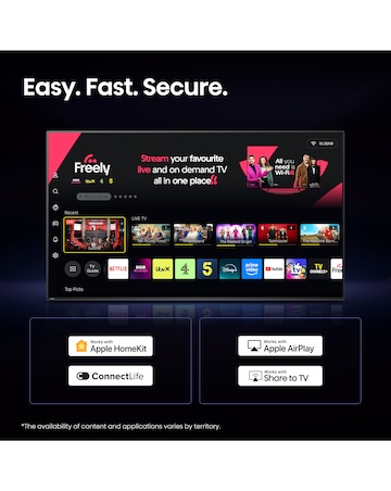Hisense 40A4STUK 40in Full HD LED Smart TV with Freely