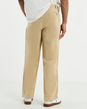 Polo Ralph Lauren Straight Fit Linen Blend Trouser - Beige