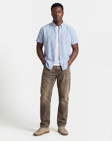 Short Sleeve Oxford Shirt Regular Length