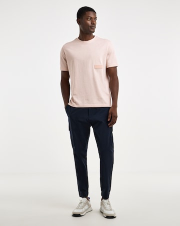 BOSS Short Sleeve Structure T-Shirt - Pink