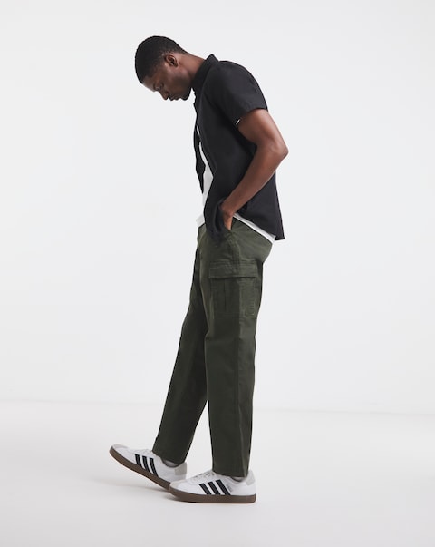 Cotton Stretch Cargo Trouser