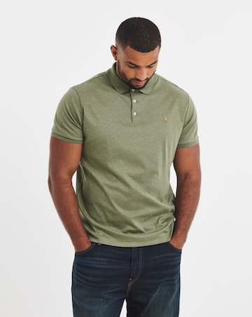 Polo Ralph Lauren Short Sleeve Soft Cotton Polo - Green Heather