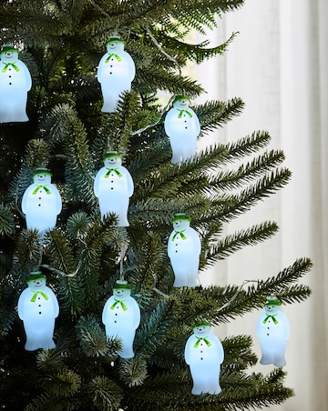 Snowman String Lights