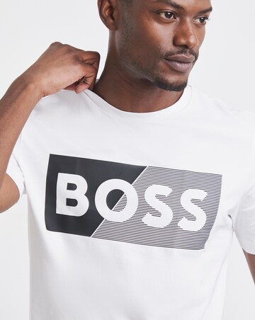 BOSS Short Sleeve 2 Pack Logo T-Shirt - Black/ White