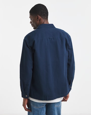Tommy Jeans Essential Overshirt - Navy