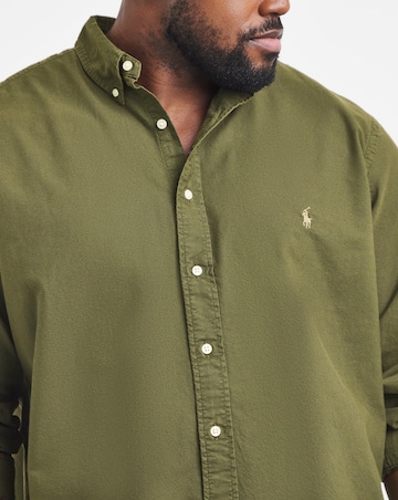 Polo Ralph Lauren Long Sleeve Oxford Shirt - Olive