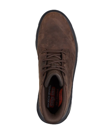Skechers Slip-Ins Garza Ridley Chukka Boot Wide Fit - Cocoa
