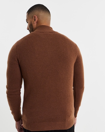 Lambswool 1/4 Zip Jumper