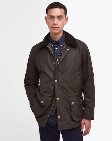 Barbour Ashby Wax Jacket - Olive