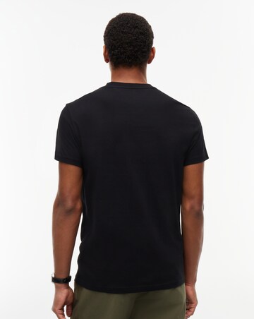 Tommy Jeans Short Sleeve Slim Signature Chest T-Shirt - Black
