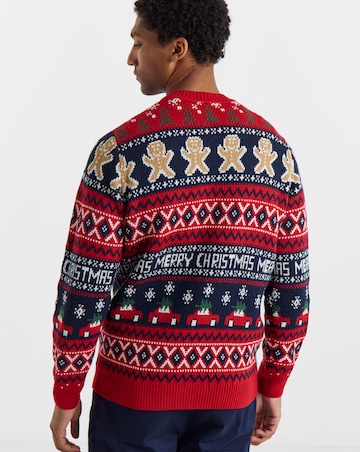 Knitted Fairisle Christmas Jumper