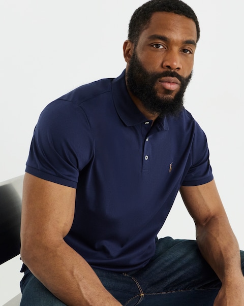 Polo Ralph Lauren Short Sleeve Soft Cotton Polo - Navy
