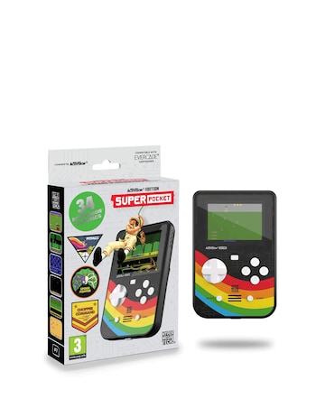 Evercade Activision Super Pocket - Retro Handheld Gaming Device