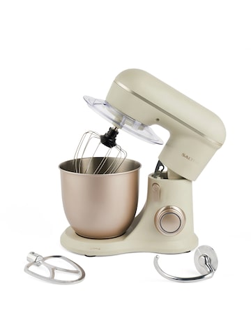 Salter Bakes 1300W Stand Mixer - Oatmeal
