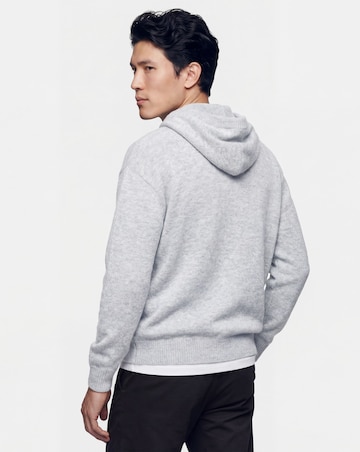 Relaxed Fit Soft Touch Knitted Hoodie