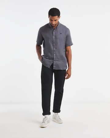 Timberland Linen Short Sleeve Shirt
