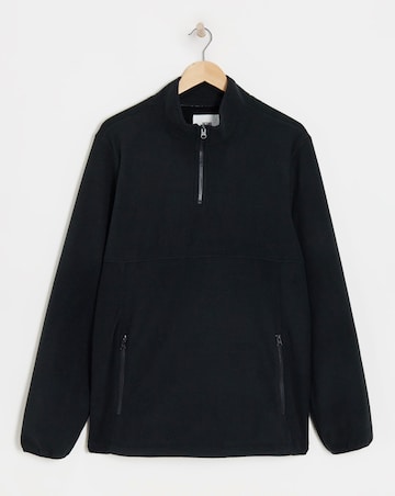 Black 1/4 Zip Up Fleece
