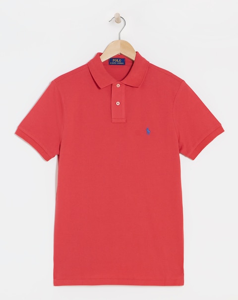 Polo Ralph Lauren Classic Short Sleeve Polo - Red
