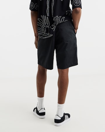 Only & Sons Kal Wide Chino Short - Black