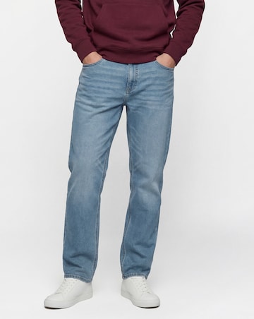 Loose Fit Stretch Jeans Lightwash