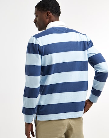 Polo Ralph Lauren Long Sleeve Stripe Rugby - Navy/Blue