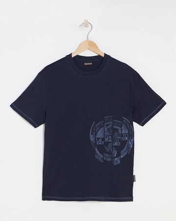 Napapijri Vanni Graphic T-Shirt - Navy