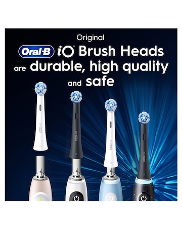 Oral-B iO Ultimate Clean Black Refill heads 4 Pack