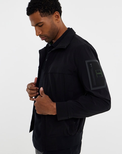 BOSS Lightweight Bomber Jacket - Black