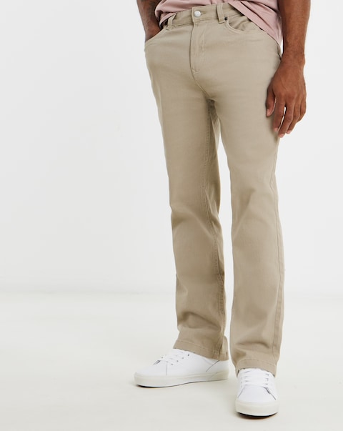 Union Loose Fit Stretch Gabardine Jeans