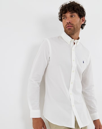 Polo Ralph Lauren Long Sleeve Poplin Shirt - White