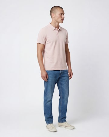 Marl Jersey Polo Shirt Long