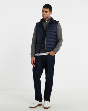Polo Ralph Lauren Estate Rib 1/4 Zip Pullover - Grey Heather