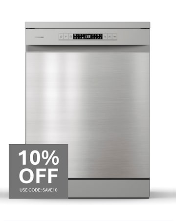 Hisense HS622E90XUK Dishwasher, E rated, 13 place setting