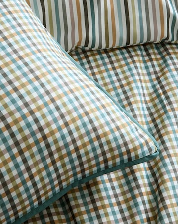 Appletree Micro Check Duvet Cover Set