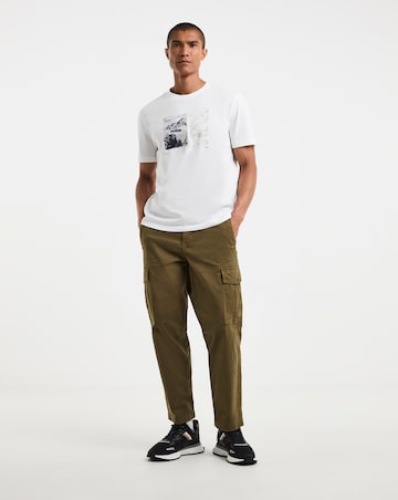 BOSS Short Sleeve Graphic T-Shirt - White