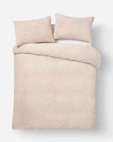 Luxe Faux Fur Duvet Cover Set
