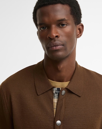 Barbour Florcombe Knitted Cardigan - Dark Sand