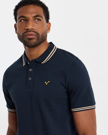 Voi Tipped Pique Polo Long Length