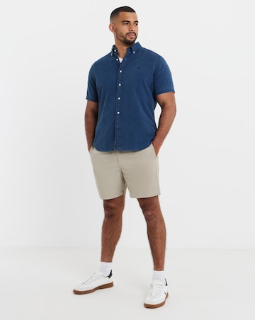 Polo Ralph Lauren Short Sleeve Seersucker Shirt - Indigo