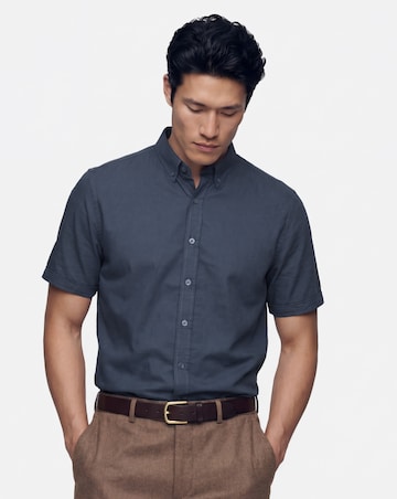 Short Sleeve Oxford Shirt Long Length