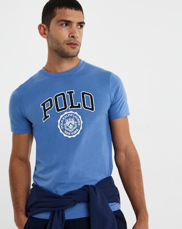 Polo Ralph Lauren Short Sleeve Crest T-Shirt - Blue